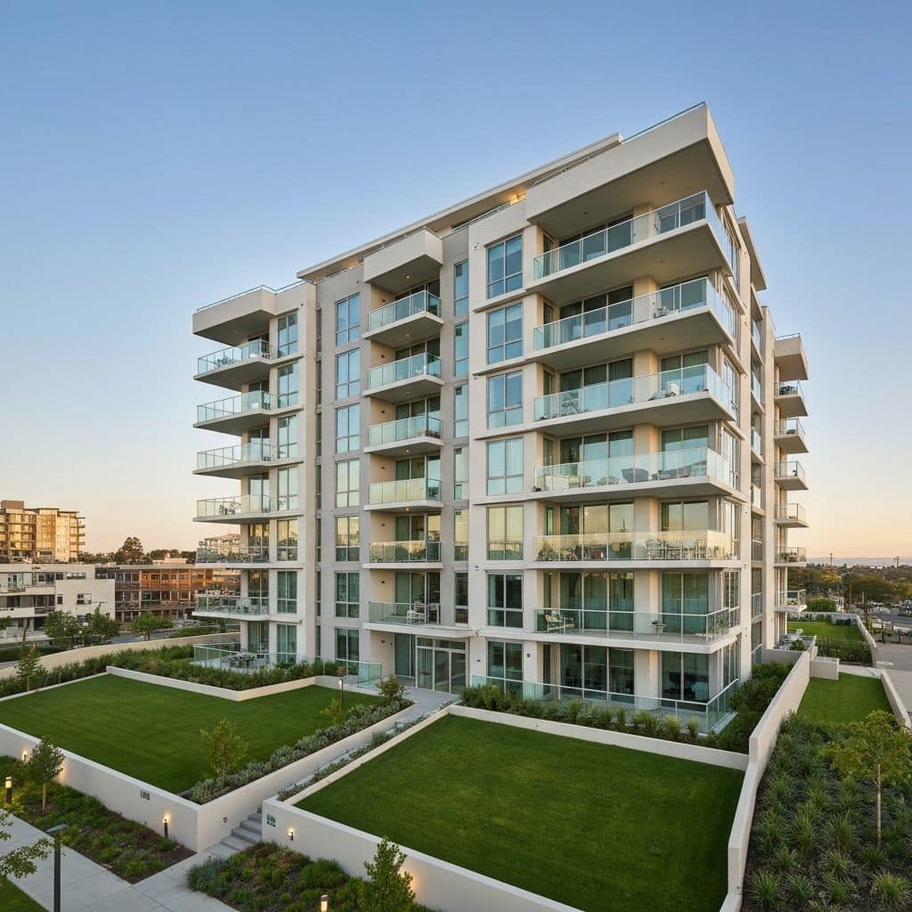Multifamily rental property financed with DSCR investor loan
