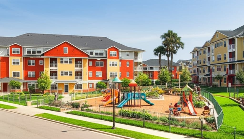 Affordable housing apartment community for workforce residents