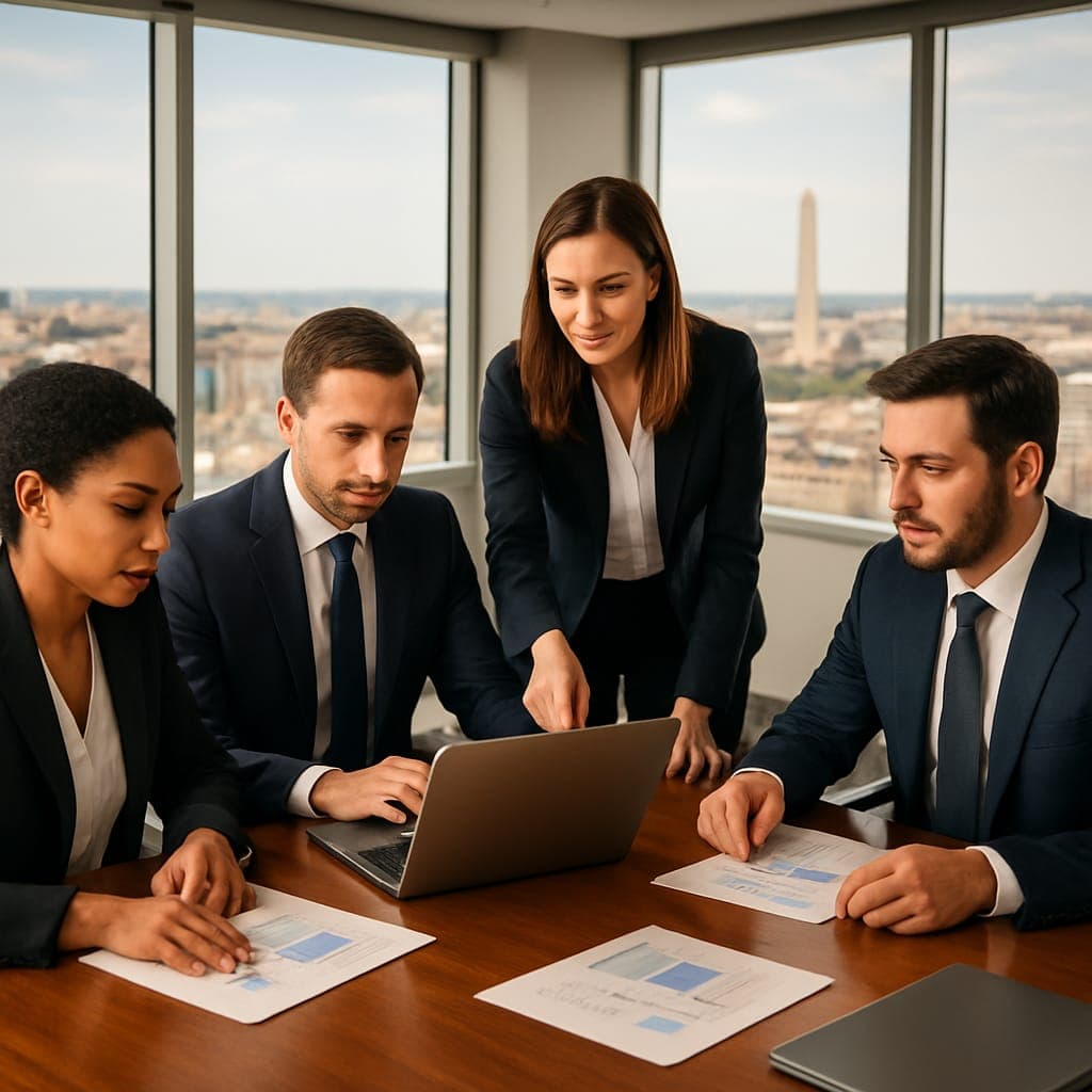Brookmont Capital Ventures team collaborating on sponsor support services