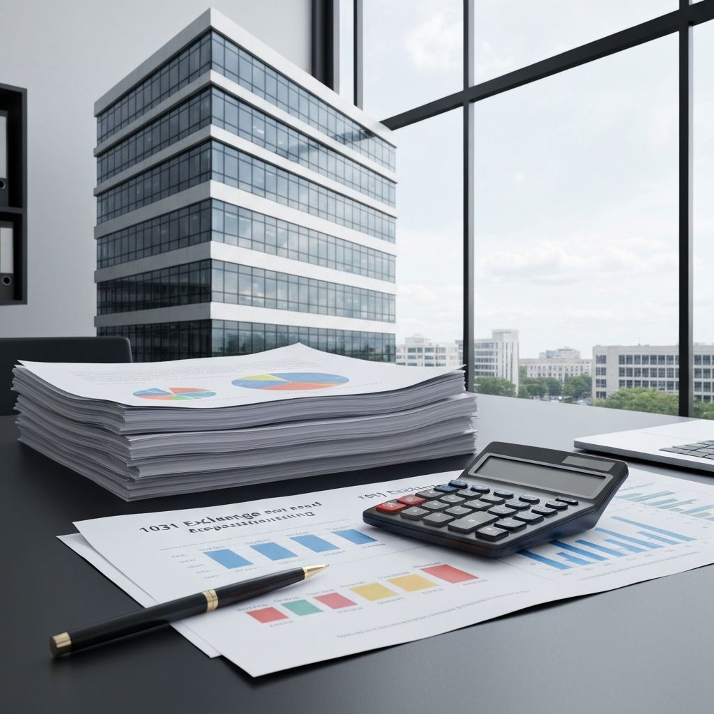 Professional commercial real estate portfolio representing 1031 exchange strategy