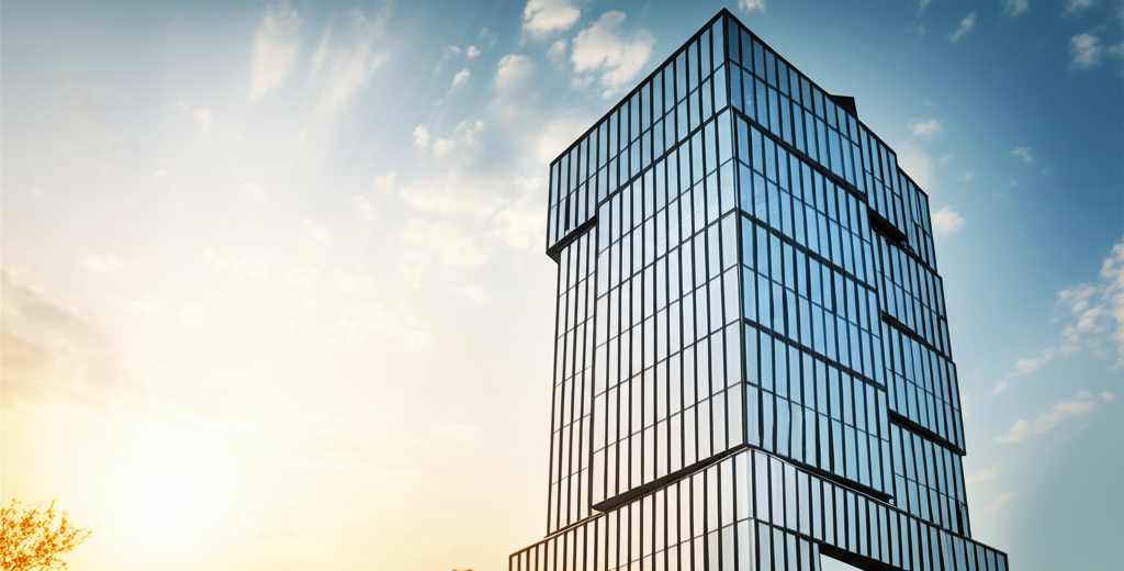 Multifamily property illustrating value-add financing strategy